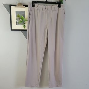 Vuori Wayfarer Miles Ankle Athletic Performance Wear Stretch Knit Pants Gray M